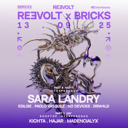 Bricks x Reevolt - Sara Landry + Esilise + Paolo Vasquez & more (club)