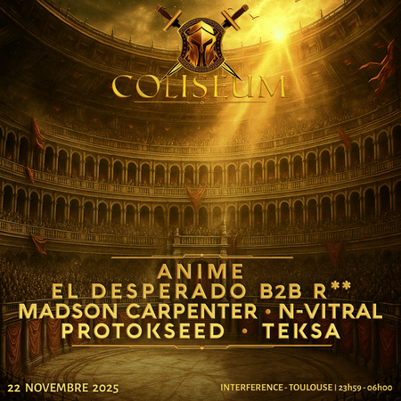 Coliseum X Interference : Anime, N-Vitral, Protokseed, Teksa