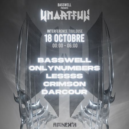 Unartful x Amnexia : Basswell, Onlynumbers, Lessss & more