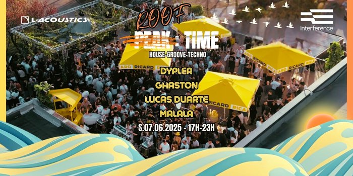 ROOF:TIME - OPEN AIR - House & Techno Groove