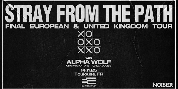 Stray From The Path + Alphawolf + Graphic Nature + Calva Louise