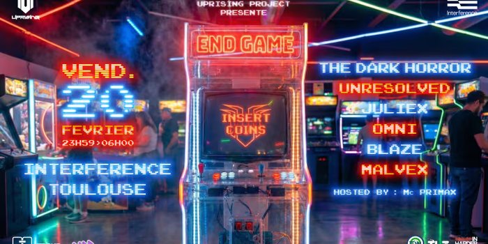 Uprising Project : END GAME w/ The Dark Horror, Unresolved, Juliëx & more