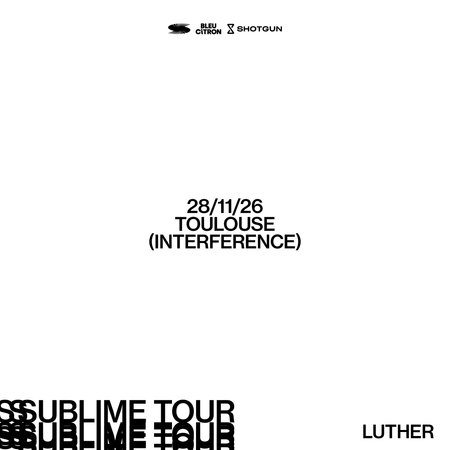Luther - Sublime Tour