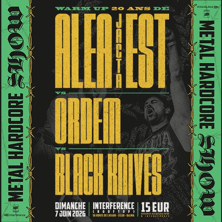  Alea Jacta Est + Ordem + Black Knives