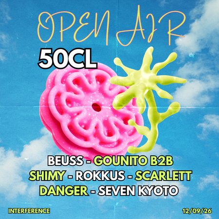 OPEN AIR : 50CL invite MoonTrip & Ren'Art