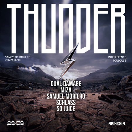 23:59 x Thunder : Samuel Moriero, Dual Damage, Schlass & more