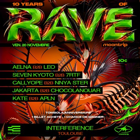 10 YEARS OF RAVE