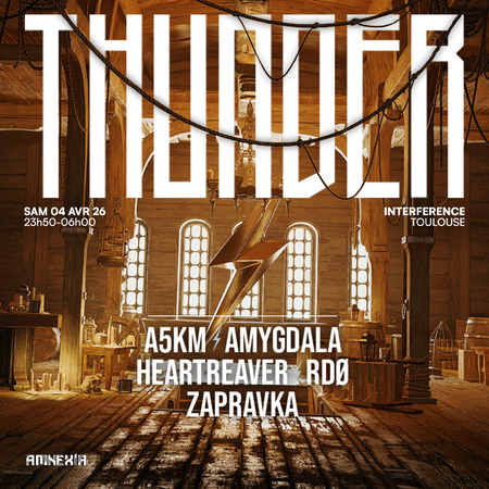 THUNDER : ZAPRAVKA + A5KM + RDØ & more